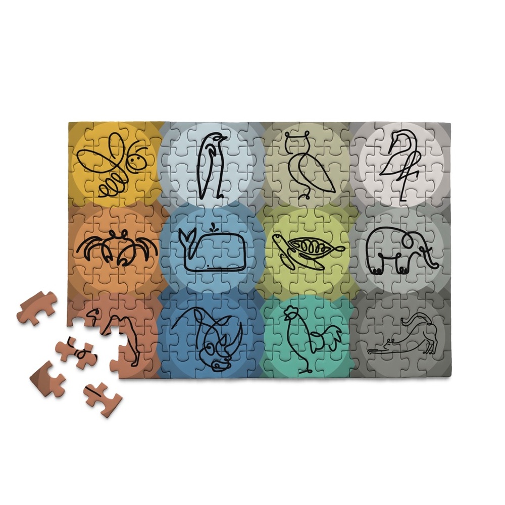 MicroPuzzles YeahPuzzles Balloon Animals 150 Piece Jigsaw Puzzle